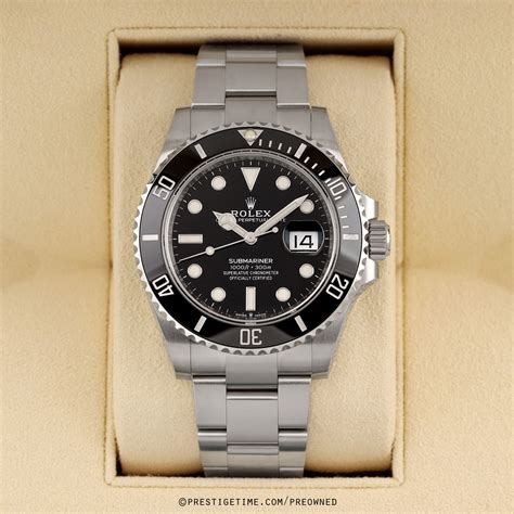 rolex submariner preis gebraucht|pre owned rolex submariner ebay.